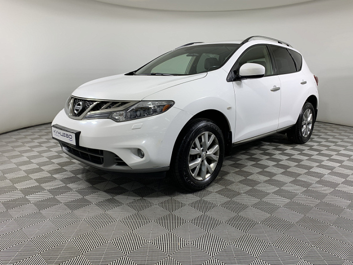 NISSAN Murano 3.5, 2013 года, Вариатор, БЕЛЫЙ