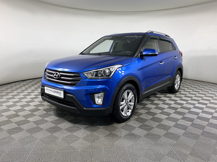 HYUNDAI Creta 1.6, 2019 года, Автоматическая, СИНИЙ