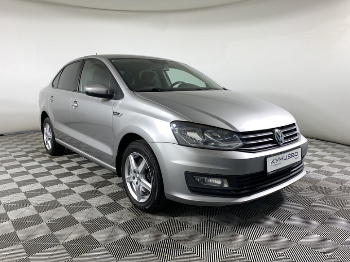 VOLKSWAGEN Polo 1.6, 2019 года, Механика, Серебристый