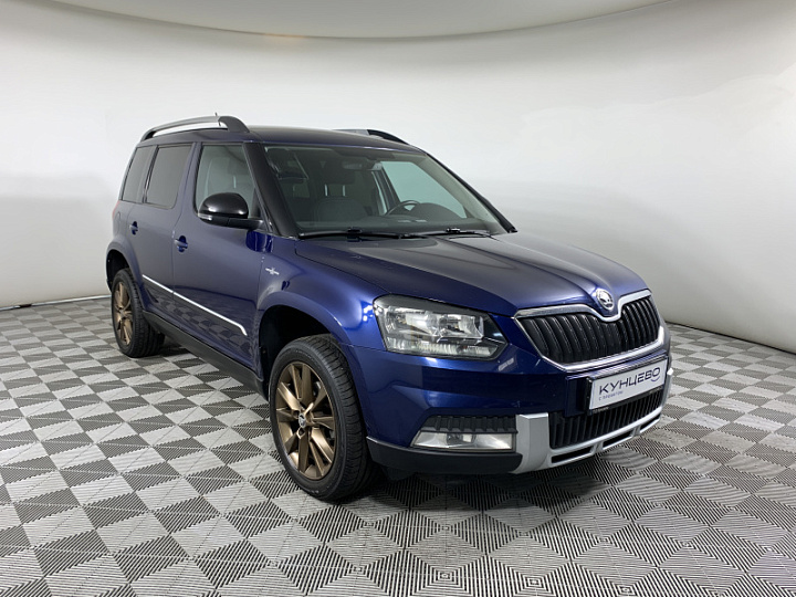 SKODA Yeti 1.4, 2016 года, Робот, ТЕМНО-СИНИЙ