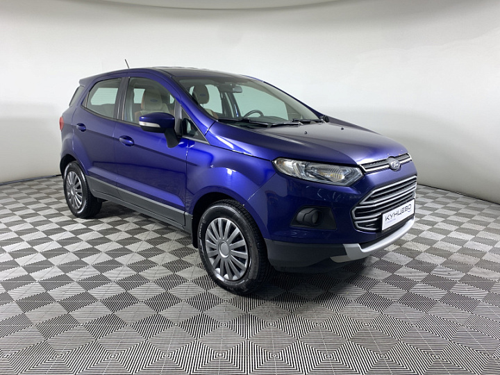 Ford EcoSport 1.6, 2017 года, 6-ст. АКП, 2wd, Синий