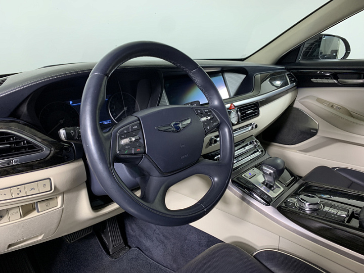 GENESIS G90 5, 2017 года, Автоматическая, ЧЕРНЫЙ