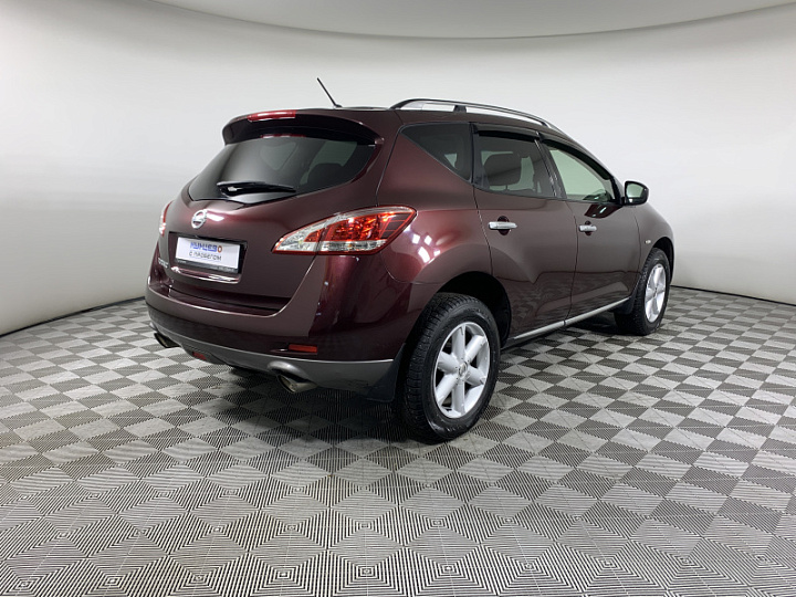 NISSAN Murano 3.5, 2012 года, Вариатор, ТЕМНО-БОРДОВЫЙ