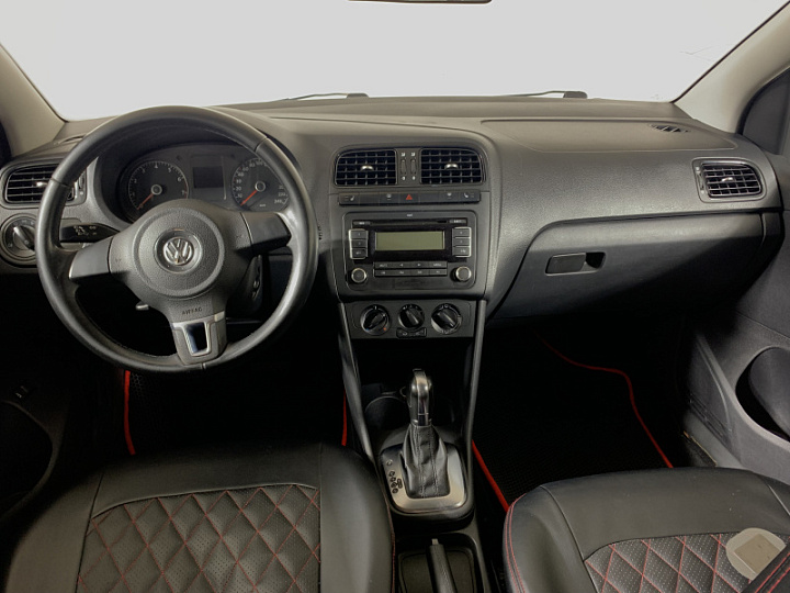 VOLKSWAGEN Polo 1.6, 2012 года, Автоматическая, ВИШНЕВО-КРАСНЫЙ