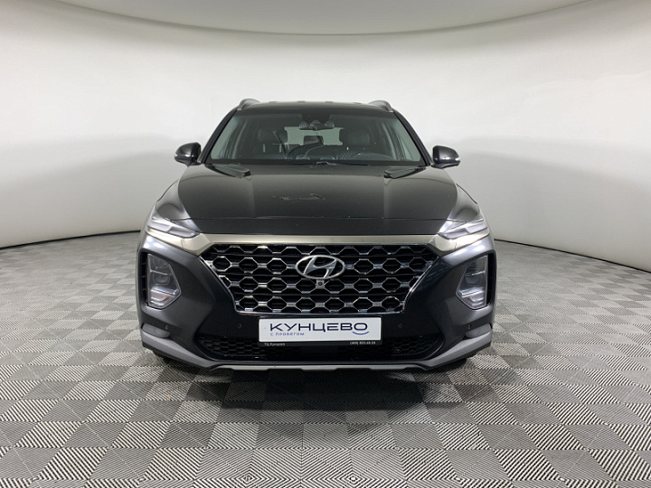 HYUNDAI Santa Fe 2.2, 2018 года, Автоматическая, ЧЕРНЫЙ