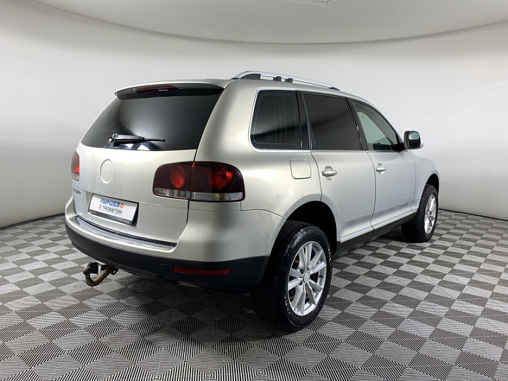 VOLKSWAGEN Touareg 2.5, 2007 года, Автоматическая, Серебристо-желтый