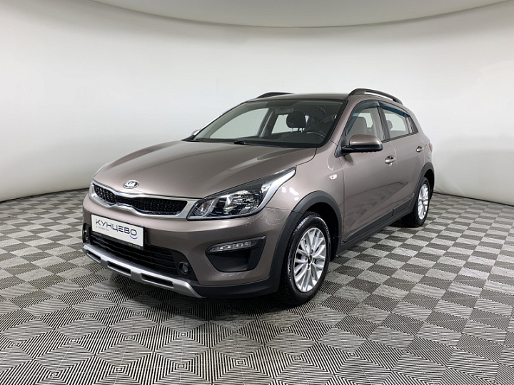 KIA Rio X-Line 1.6, 2018 года, Механика, СВЕТЛО-КОРИЧНЕВЫЙ