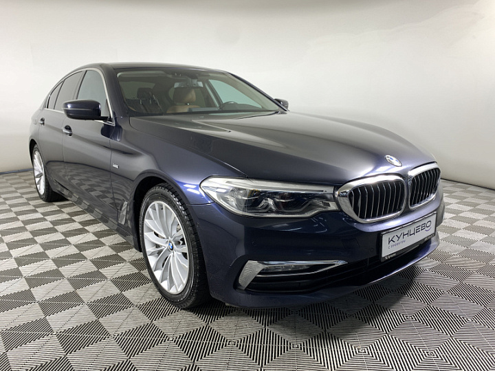 BMW 5 серии 3, 2018 года, Автоматическая, ТЕМНО-СИНИЙ