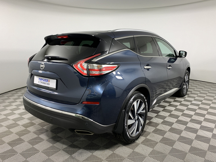 NISSAN Murano 3.5, 2018 года, Вариатор, ТЕМНО-СИНИЙ