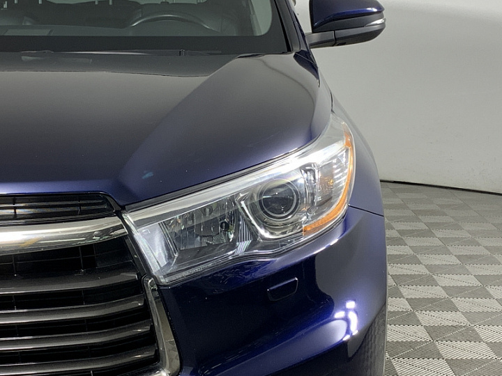 TOYOTA Highlander 3.5, 2014 года, Автоматическая, ТЕМНО-СИНИЙ
