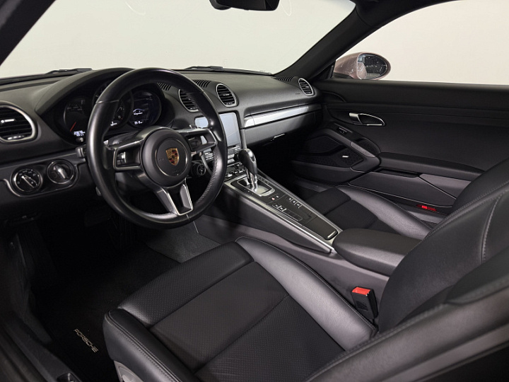 Porsche Cayman 2, 2022 года, Робот, Красный