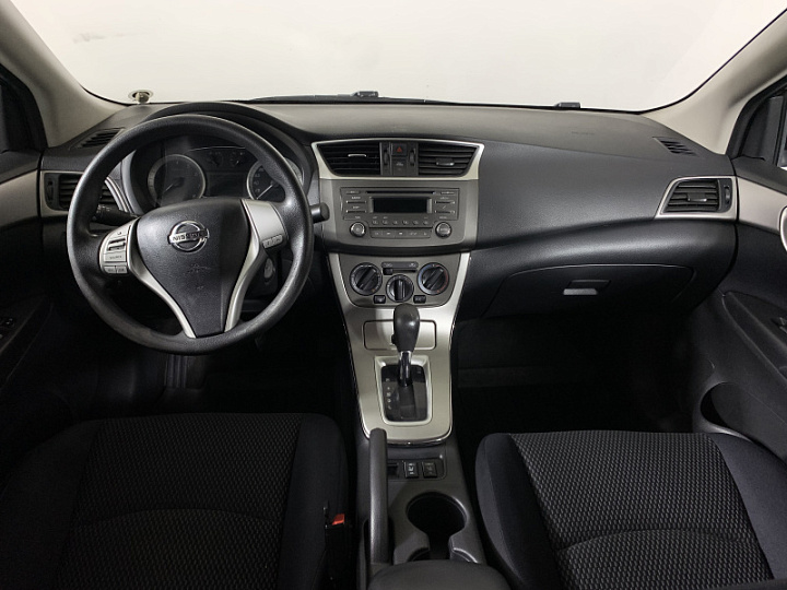 Nissan Sentra 1.6, 2014 года, Вариатор, Черный