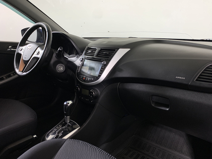 HYUNDAI Solaris 1.6, 2011 года, Автоматическая, СИНИЙ ТЕМНЫЙ