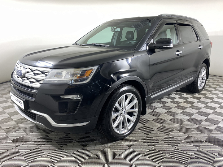 Ford Explorer 3.5, 2019 года, Автоматическая, Черный