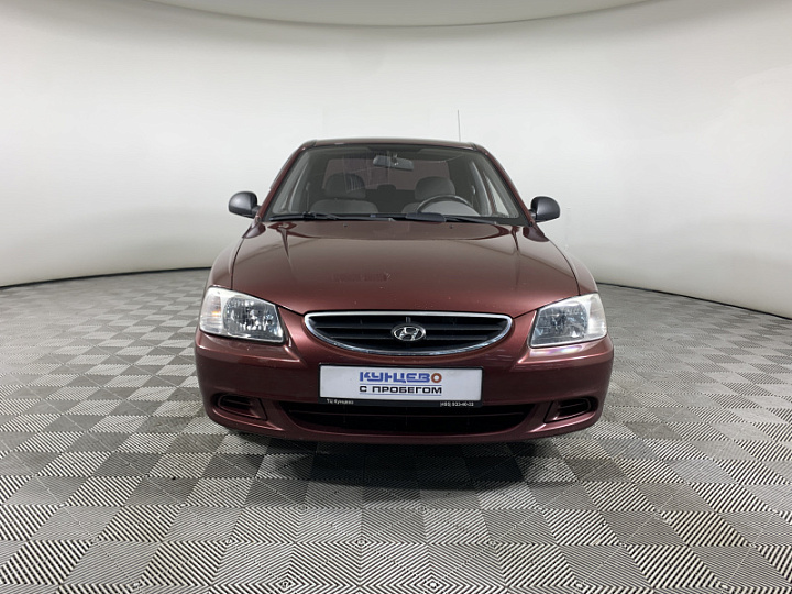 HYUNDAI Accent 1.5, 2007 года, Механика, КРАСНЫЙ