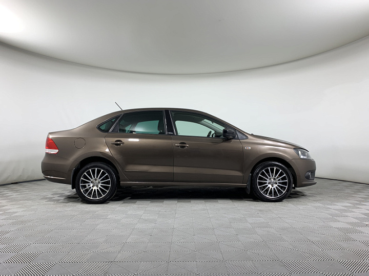 VOLKSWAGEN Polo 1.6, 2014 года, Автоматическая, КОРИЧНЕВЫЙ