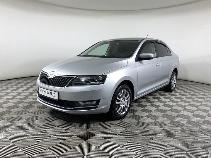 SKODA Rapid 1.4, 2019 года, Робот, Серебристый