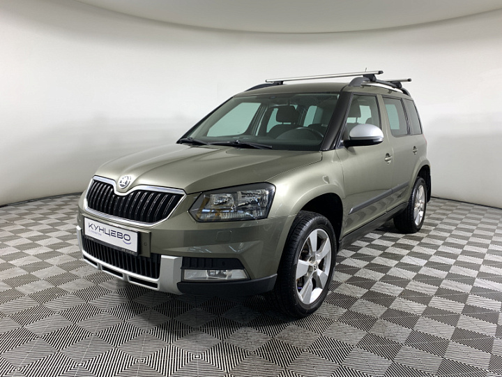 SKODA Yeti 2, 2014 года, Робот, ЗЕЛЕНЫЙ