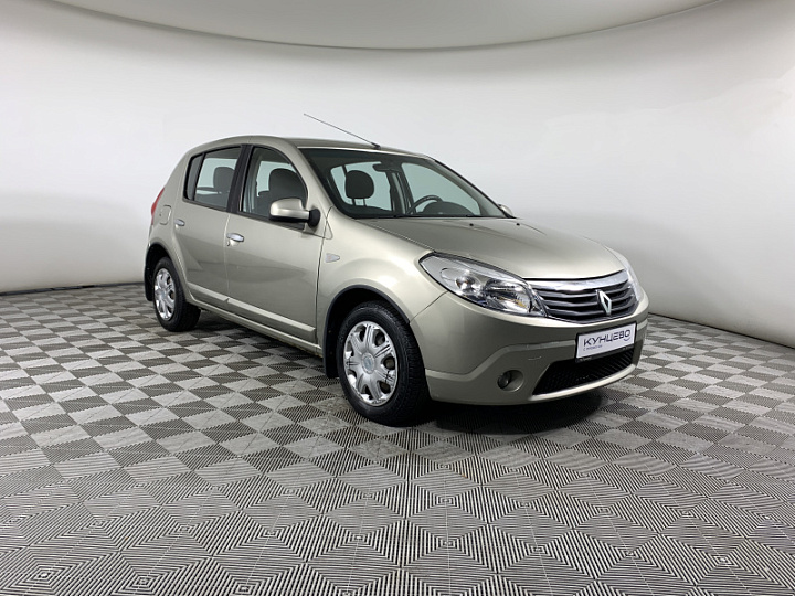 RENAULT Sandero 1.6, 2011 года, Автоматическая, БЕЖЕВЫЙ