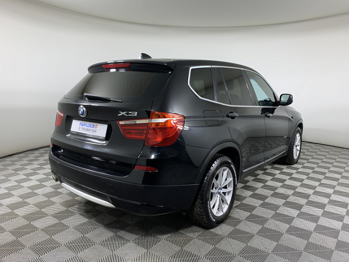 BMW X3 2, 2012 года, Автоматическая, ЧЕРНЫЙ