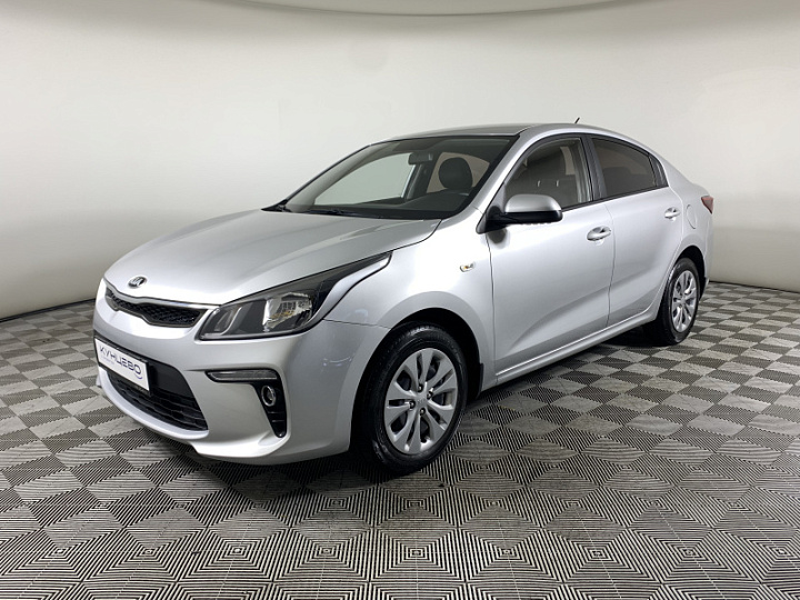 KIA Rio 1.6, 2019 года, Автоматическая, Серебристый