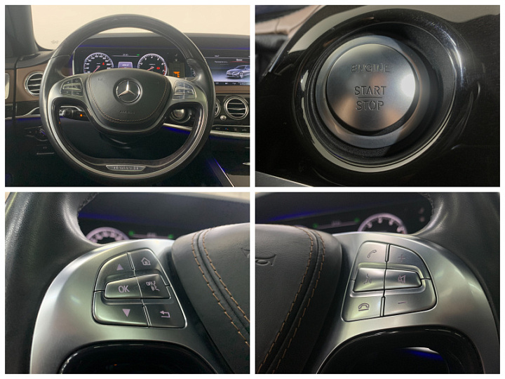 MERCEDES-BENZ Maybach S-Класс 3, 2016 года, Автоматическая, ЧЕРНЫЙ