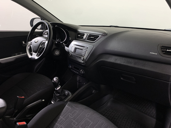 KIA Rio 1.6, 2015 года, Механика, ТЕМНО-СЕРЫЙ