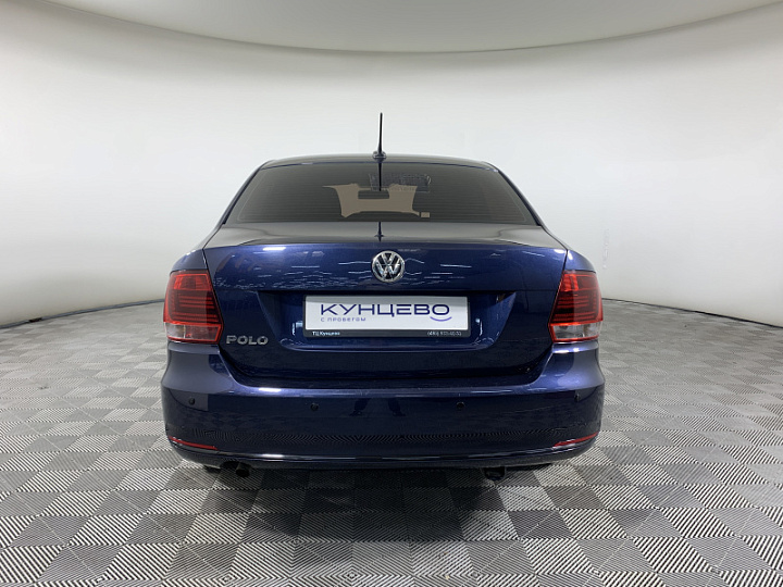 VOLKSWAGEN Polo 1.6, 2017 года, Автоматическая, ТЕМНО-СИНИЙ