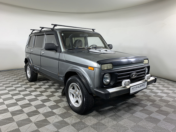 ВАЗ 2131 (4x4) «Нива» 1.7, 2007 года, Механика, Серо-зеленый