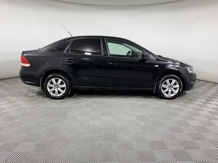 VOLKSWAGEN Polo 1.6, 2012 года, Автоматическая, ЧЕРНЫЙ