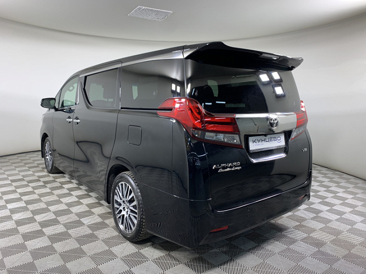 TOYOTA Alphard 3.5, 2016 года, Автоматическая, ЧЕРНЫЙ