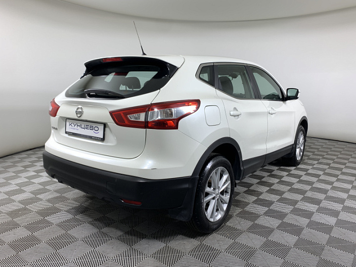 NISSAN Qashqai 2, 2014 года, Вариатор, БЕЛЫЙ