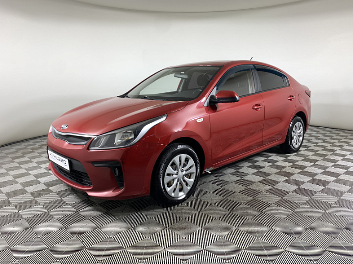KIA Rio 1.6, 2017 года, Автоматическая, Красный
