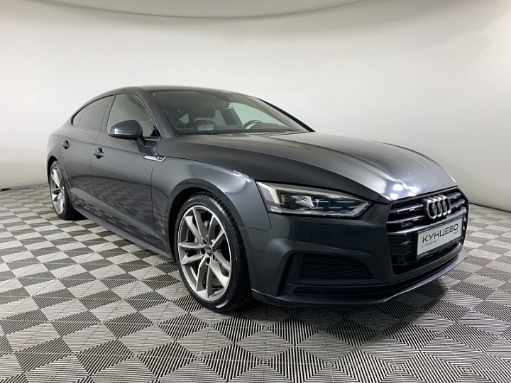 AUDI A5 2, 2018 года, Робот, ТЕМНО-СЕРЫЙ