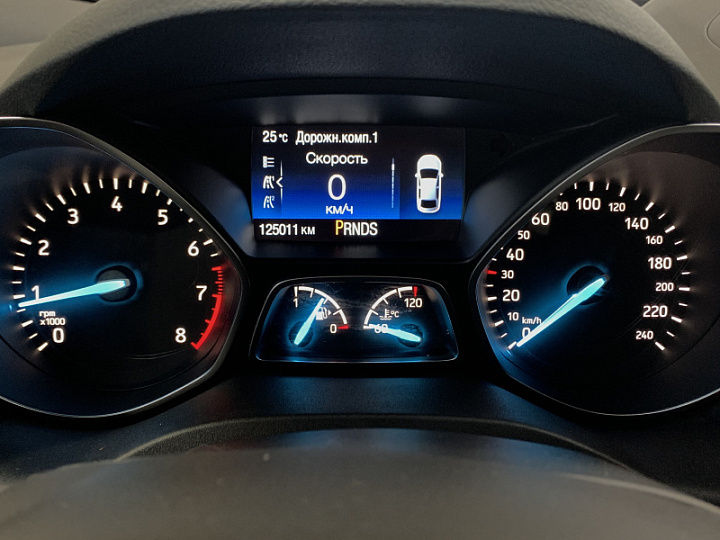 Ford Kuga 2.5, 2017 года, Автоматическая, Серый