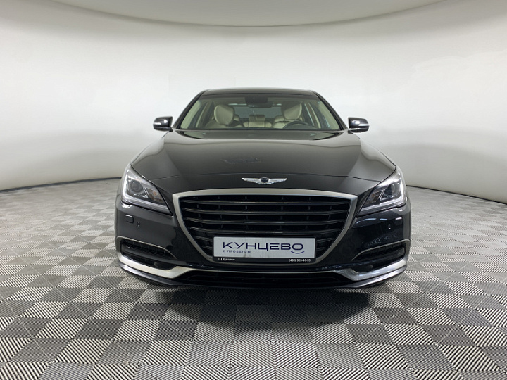 GENESIS G80 2, 2018 года, Автоматическая, ЧЕРНЫЙ