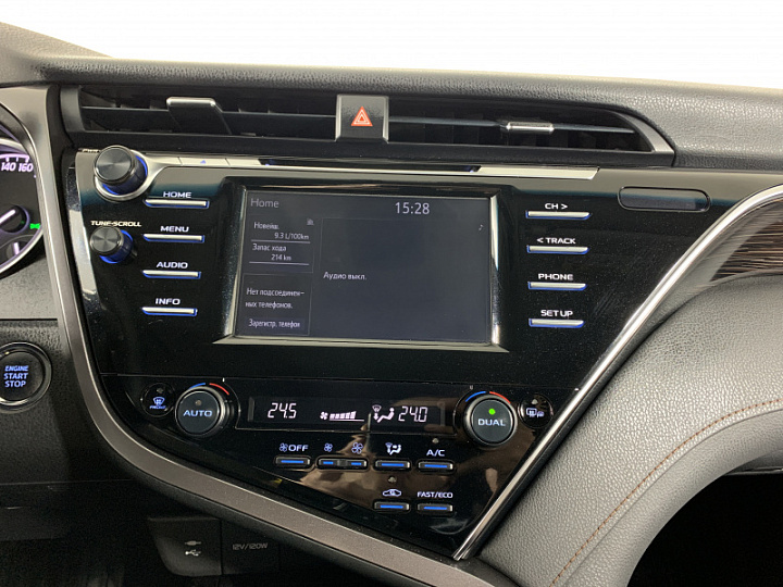 TOYOTA Camry 2.5, 2018 года, Автоматическая, Черный металлик