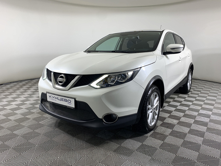NISSAN Qashqai 2, 2016 года, Вариатор, БЕЛЫЙ