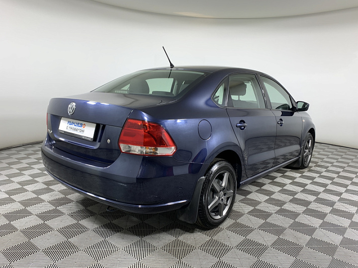 VOLKSWAGEN Polo 1.6, 2013 года, Автоматическая, ТЕМНО-СИНИЙ