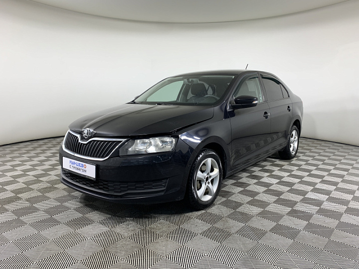 SKODA Rapid 1.6, 2018 года, Механика, ЧЕРНЫЙ