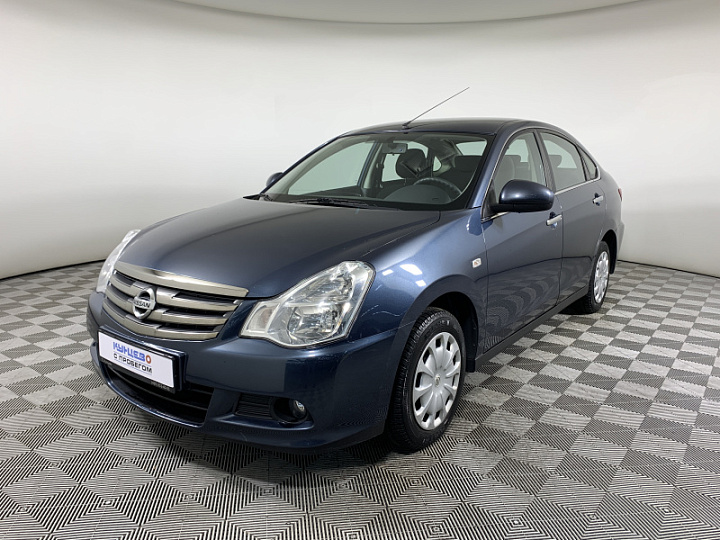 NISSAN Almera 1.6, 2014 года, Механика, серо-синий