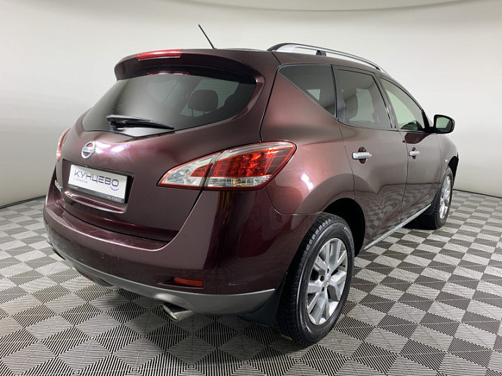 NISSAN Murano 3.5, 2012 года, Вариатор, ТЕМНО-БОРДОВЫЙ