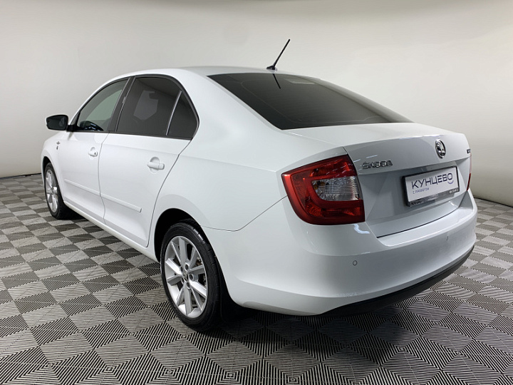SKODA Rapid 1.6, 2015 года, Механика, БЕЛЫЙ