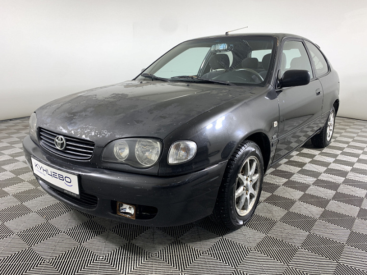 TOYOTA Corolla 1.6, 2000 года, Механика, ЧЕРНЫЙ