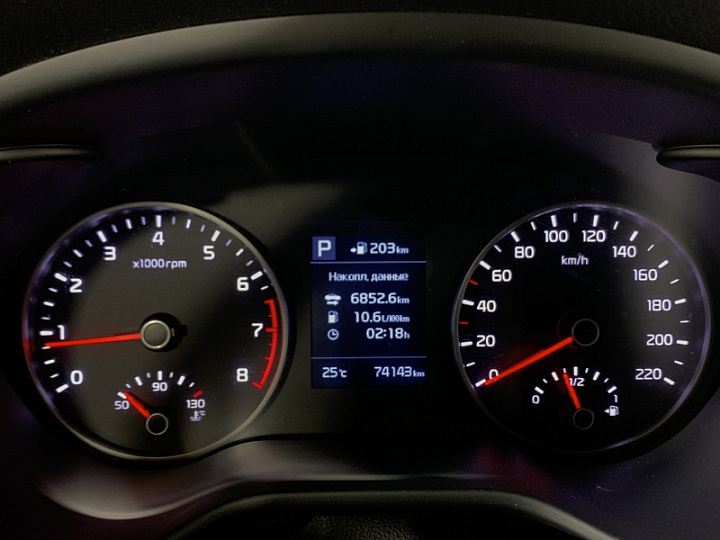 KIA Rio 1.6, 2019 года, Автоматическая, СВЕТЛО-КОРИЧНЕВЫЙ