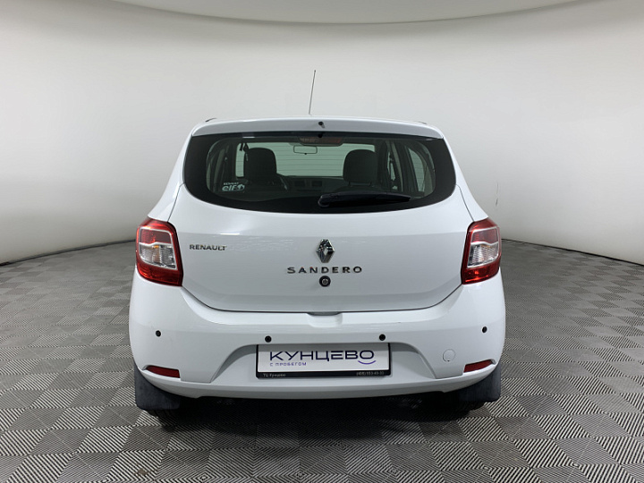 RENAULT Sandero 1.6, 2017 года, Механика, БЕЛЫЙ