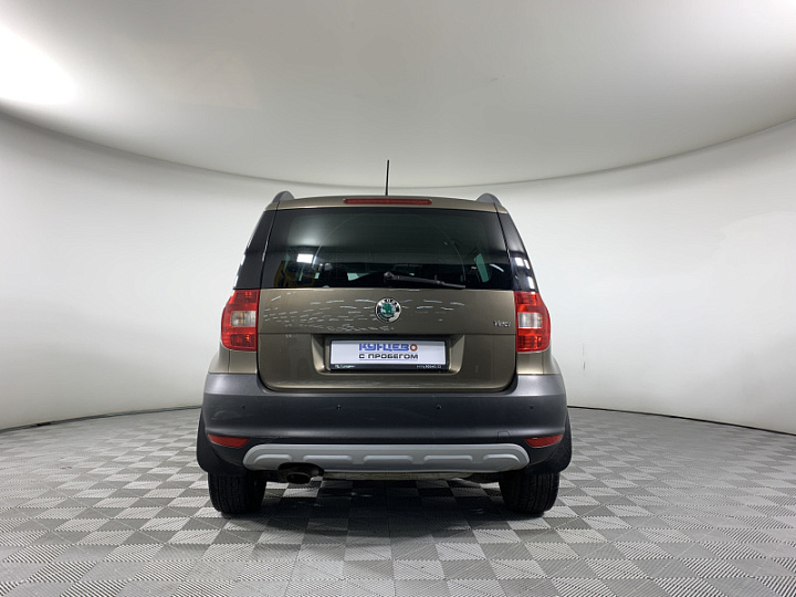 SKODA Yeti 1.2, 2012 года, Робот, СВЕТЛО-КОРИЧНЕВЫЙ