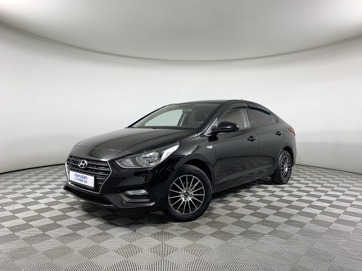 HYUNDAI Solaris 1.6, 2020 года, Автоматическая, ЧЕРНЫЙ