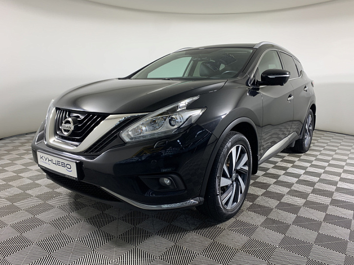 NISSAN Murano 3.5, 2019 года, Вариатор, ЧЕРНЫЙ