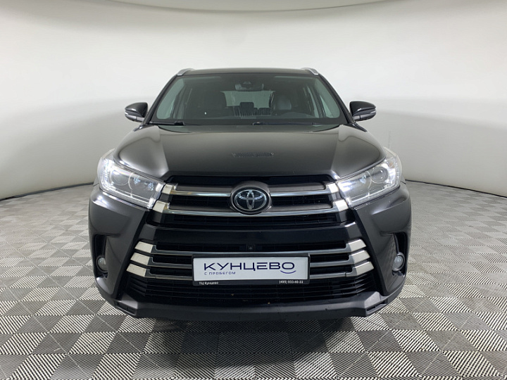 TOYOTA Highlander 3.5, 2018 года, Автоматическая, ЧЕРНЫЙ
